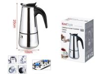 Cafetera expreso italiana con filtro de acero inoxidable, herramienta percoladora de 200/300/450/600Ml, cafetera Moka - details 19