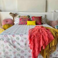 Juego de Sábanas Alo Home  100% Algodón - Estampado Flor Paisley Multicolor- Cama 90/135/150cm - details 3