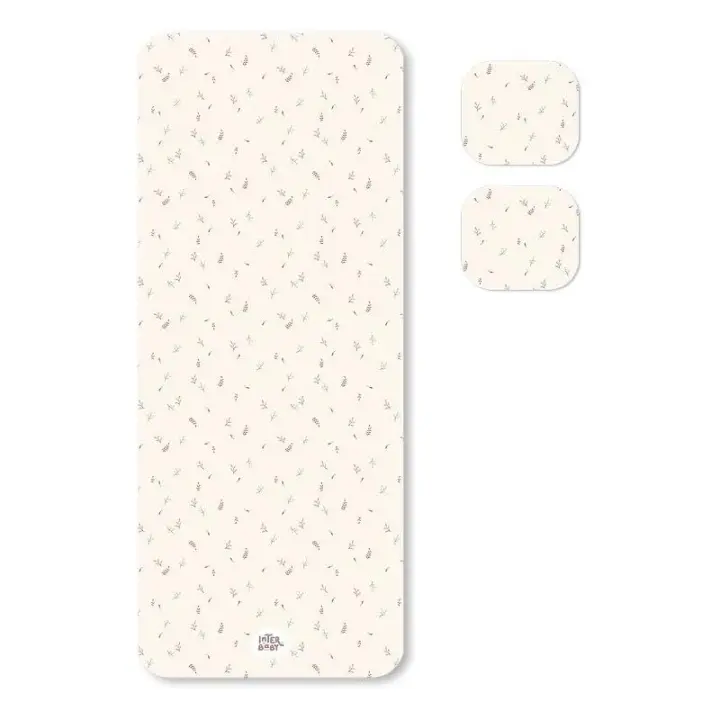 Colchoneta silla de paseo Universal Tejido 3D Botanico Beig  Interbaby - 1