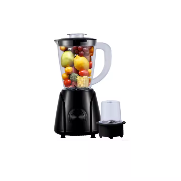SPARK - BATIDORA LICUADORA Y MOLINILLO 500W VASO PLÁSTICO 1.5L 2 VELOCIDADES - MOLINILLO DE CAFE Y ESPECIAS. - 1