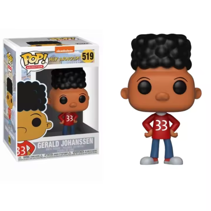 FUNKO POP! HEY ARNOLD! - GERALD JOHANSSEN, 35573, Nº519, TIENDA CON LICENCIA OFICIAL - 1