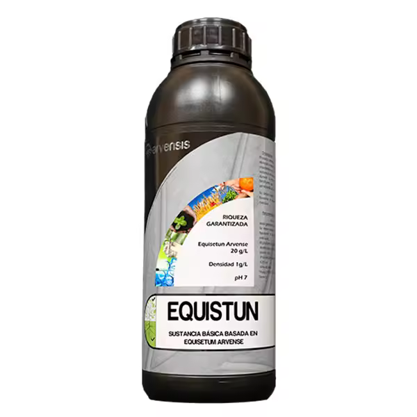 Fungicida EQUISTUN sustancia básica Indicado frente a la sarna, mildiu, oidio, Alternaria, Botrytis, Tizón temprano, 1 litro Arvensis - 1