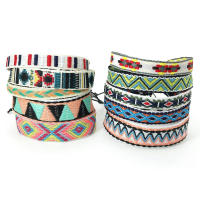 Nuevo Set De 10 Pulseras Punk Clásicas Y Bohemias Para Parejas Unisex Estilo Étnico Geométrico Sin Metálicos Ni Cierres - details 12