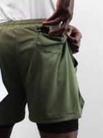 Shorts De Entrenamiento Para Hombres Con Estampado De Cruz Y Línea De Compresión Bolsillo Para Teléfono Y Cinta De Malla Deportiva Adecuado Para Correr En La Iglesia - details 12