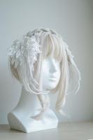 Clip De Pelo Con Alas De Angel Feathers Accesorios De Peluquería Lolita Anime Cosplay Negro Y Blanco Para Halloween Uso Unisex - details 13