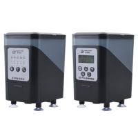 Dispensador De Alimentos Para Peces Automático Gran Capacidad Impermeable Con Timer Diseño Transparente Antihumedad Instalación Con Ventosa Para Acuario - details 0