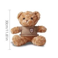 Oso De Peluche Teddy De 30cm Con Suéter Adorable Animal De Peluche Suave Regalo Perfecto Para Niños Material De Poliéster Relleno De Algodón PP - details 1