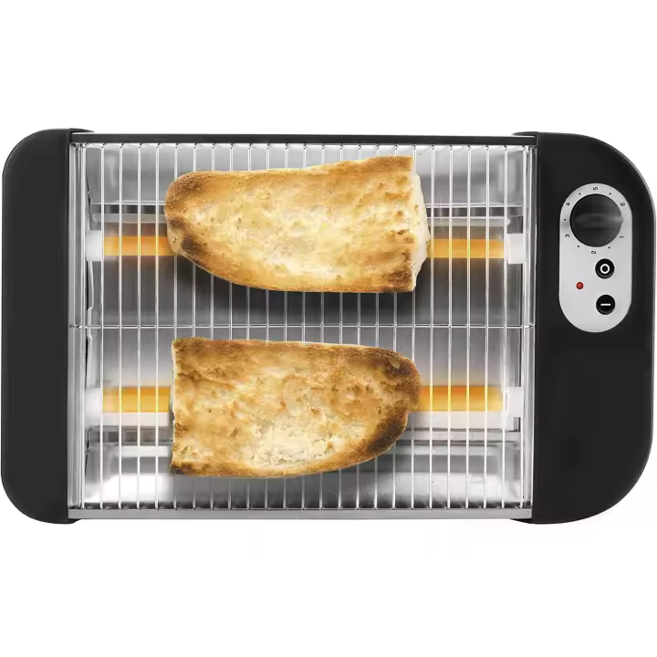 LACOR - 69163 - Tostadora eléctrica Horizontal Plana 600w - 1