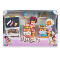 Barriguitas Escuela,1 muñeca con 2 pupitres , 1 pizarra y complementos - Famosa 700016656 - details 0