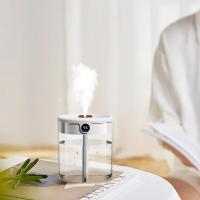 Humididiador de Aire, humidificador de vapor frío de 2 L with Luz Nocturna, Automático, Humidificador difusor para el hogar, Boquillas Dobles (Blanco) - details 3
