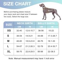 Arnes Para Perros De Medio Y Grande Con Cubierta Protectora De Silicona Antideslizante Ajustable Para Pecho No Hay Pull En Todas Las Estaciones Tamaños S M L XL Colores Negro Rojo Morado Rosa - details 0