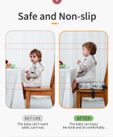 Asiento Ajustable Para Niños INSULAR Almohadilla De Apoyo Para Comedor Con Enchufe Removible Y Seguridad Para Bebés Adaptado Para Edades 7-12m Hasta 13-24m Material De Muebles Padded Floral Unisex - details 3