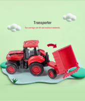 Juguete De Modelos De Maquinaria De Ingeniería Para Niños Autobús De Jardín Simulación Tractor De Agricultor Con Acción Retroactiva Regalo De Cumpleaños Para Niño - details 7