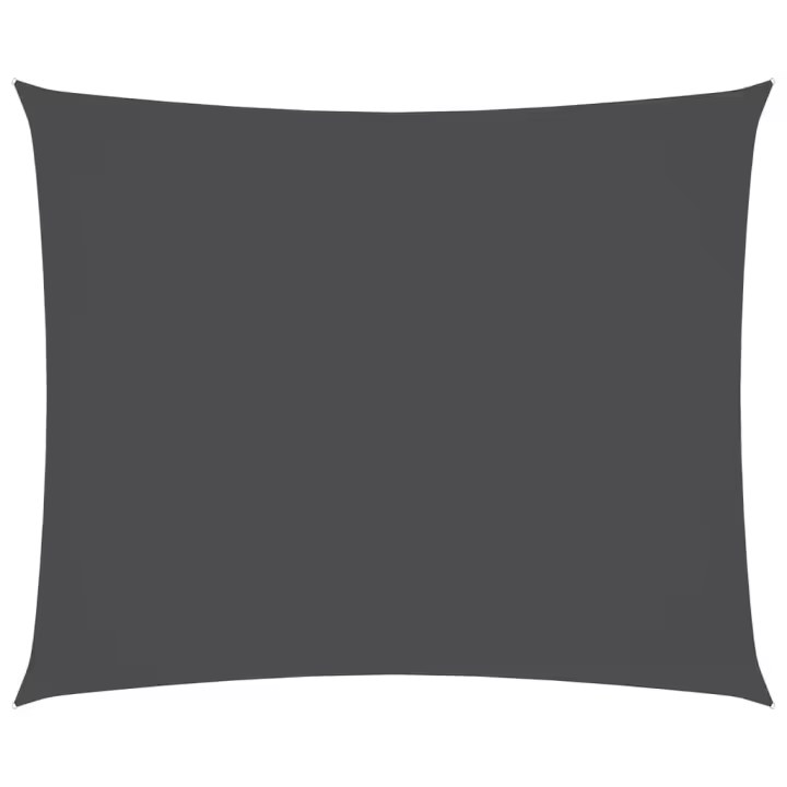 Toldo de Vela Oxford de lona rectangular gris antracita 2,5x3,5 m - 1