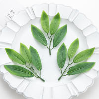 50Pcs Hojas De Seda 4Leaf Plantas Falsas Para Bodas Fiesta Navidad Decoración De Hogar Cumpleaños Fotografía Props Artesanías - details 4