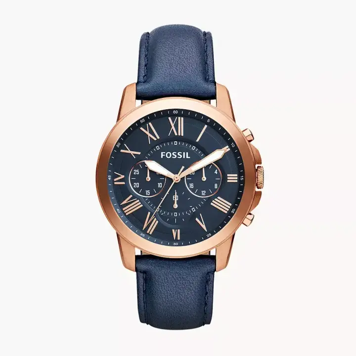 Reloj Fossil para hombre FS4835, incluye Ca original, diámetro: 44 mm - 1