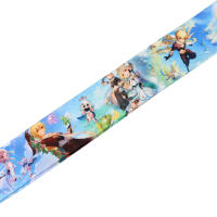 Lanyard De Anime DZ2548 Para Llaves Y Tarjetas Correa Para El Cuello Para Gimnasio Y DIY Colgante De Cadenas De Metal Unisex - details 2