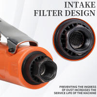 Mini Polidor De Ángulo 90 ° 1/4" Máquina De Grabado Pneumática Para Pulido Y Molienda Con Disco De Arena Y Abrazaderas Rotativas De Abrasivos - details 3