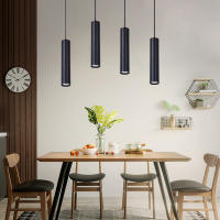 Lámpara Colgante Estilo Nórdico LED 90~260V Moderna Para Sala De Estar Cocina Comedor Iluminación Pendente Metálica Ajustable Graceful - details 13