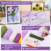 Kit De Inicio Para Crochet IMZAY Con Herramientas Y Video Tutoriales Para Principiantes Material De Ganchillo No Terminado - details 16
