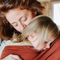 Portabebés, unisex, fácil de llevar, multifuncional. Adecuado para recién nacidos a niños pequeños de 0a 150 libras (caramelo) - details 1