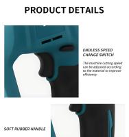 Sábanas Reciprocantes DJR189 De 18V Sin Cable Con Velocidad Ajustable Para Madera Y Metal Corte De Tubería Incluye Hoja Compatible Con Batería Makita 18v - details 7