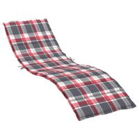 vidaXL Cojín de tumbona de tela Oxford 200x50x3 cm Color Antracita,  Gris,  Crema y mas Cojín Decorativo de Asiento Cojines de muebles de salon - details 6