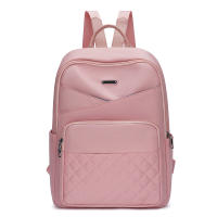 Bolso de ocio, bolso escolar de gran capacidad, mochila femenina, nuevo estilo, bolso de viaje, moda coreana, color sólido - details 2