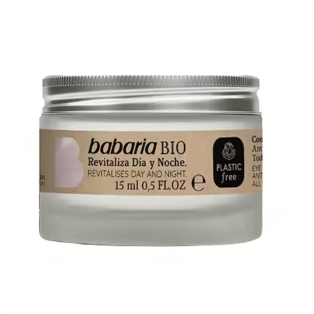 BABARIA BIO REVITALIZA DÍA Y NOCHE CONTORNO DE OJOS 15 ML - 1