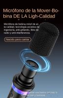Micrófono De Karaoke DS-K2 Compañero Bluetooth 5.3 Con Luz RGB Y Sistema De Mezcla DSP Para Altavoces Conexión Inalámbrica Para Canto En KTV Y Coche - details 2