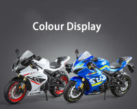Modelo De Motocicleta SUZUKI GSX-1000R a Escala 1:9 Para Niños Juguetes De Metal Con Ruedas De Aleación Absorción De Choques Regalo Para Niños Boys - details 12