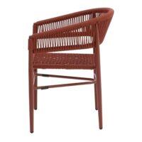 Silla De Cuerda Y Metal Vivian - Misterwils Furniture For Free Souls 57x77x58 - details 2