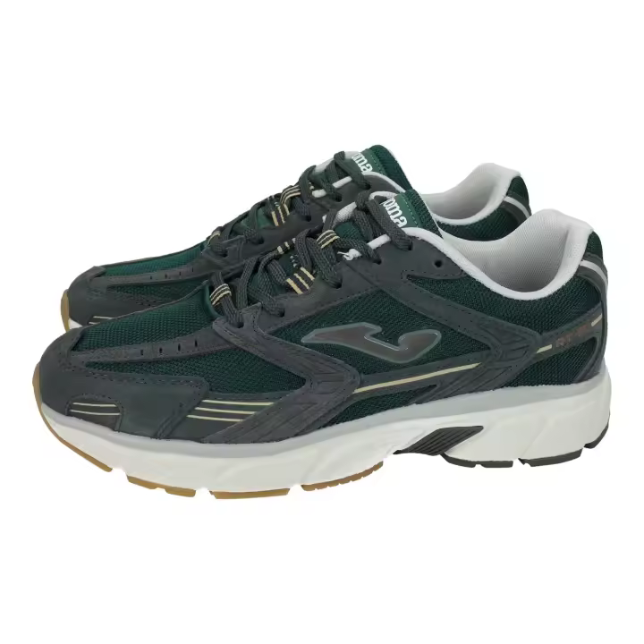 Deportivos marca JOMA para hombre en color gris oscuro. Zapatillas Joma Hombre Running con Malla Transpirable y Suela Antideslizante - 1