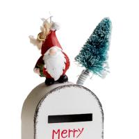 Adorno De Árbol De Navidad Exquisito De Santa Claus De Dibujos Animados Colgante Para Correo Único Y Especial Decoración Navideña - details 7