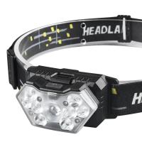 Lámpara Frontal De Mano Con Sensor De Movimiento LED 9 LEDs 2000LM Recargable USB Portátil Para Pesca Camping Y Actividades Al Aire Libre - details 11
