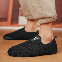 MAEDEF Zapatillas De Invierno Para Hombres Algodón Calor Interior Ligero Botines De Piel Suave Unisex Zapatos De Casa Cómodos Y Transpirables - details 39