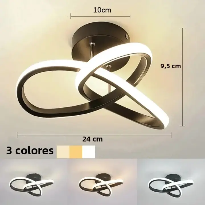 Lámpara De Techo LED Multicolor Moderna Instalación Superficial Para Dormitorio Y Comedor 85-265V Luz Contemporánea Para Pasillo - 1