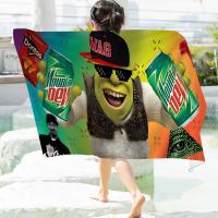 Toalla De Playa Anime S-Shrek Absorbente Y Secado Rápido Microfibra Suave Para Yoga Natación Camping Viajes Senderismo - details 8