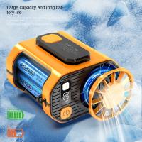 Ventilador Portátil De Cinturón Para Trabajo Al Aire Libre Y Soldadura En Sitios De Alta Temperatura Herramienta Eléctrica - details 2