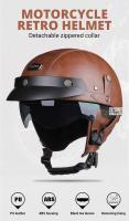 Casco De Motocicleta Retro Para Hombres Y Mujeres Aprobado DOT Con Lente HD Capacidad De Cuatro Estaciones Para Conducción De Scooter - details 1