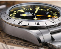 Reloj De Pulsera De Cuarzo Para Hombre ADDIESDIVE GMT 39mm Luminoso Calendario Resistente Al Agua 20ATM Acero Inoxidable - details 12