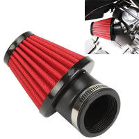 Filtro De Aire Tapered Universal Para Motocicleta 48mm Inletado En Ángulo De 45 Grados Material De Malla De Acero Inoxidable Doble Capa Y Goma - details 1