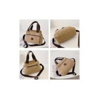 Bolso de mano informal de Lona para Mujer, Bandolera de gran capacidad, de diseño, para - details 17