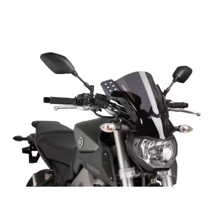 Carenabris Mod. Rafale Mt09 13 Ahum. Negro Humo Oscuro - 1
