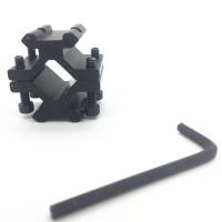 Montura Táctica Ajustable Universal Para Picatinny Weaver 20mm Soporte Para Flashlight Y Visión Tangencial 1 Pieza - details 2