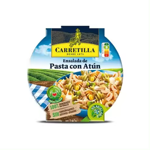Carretilla Ensalada de Pasta con Atún 240gr 8U. - 1