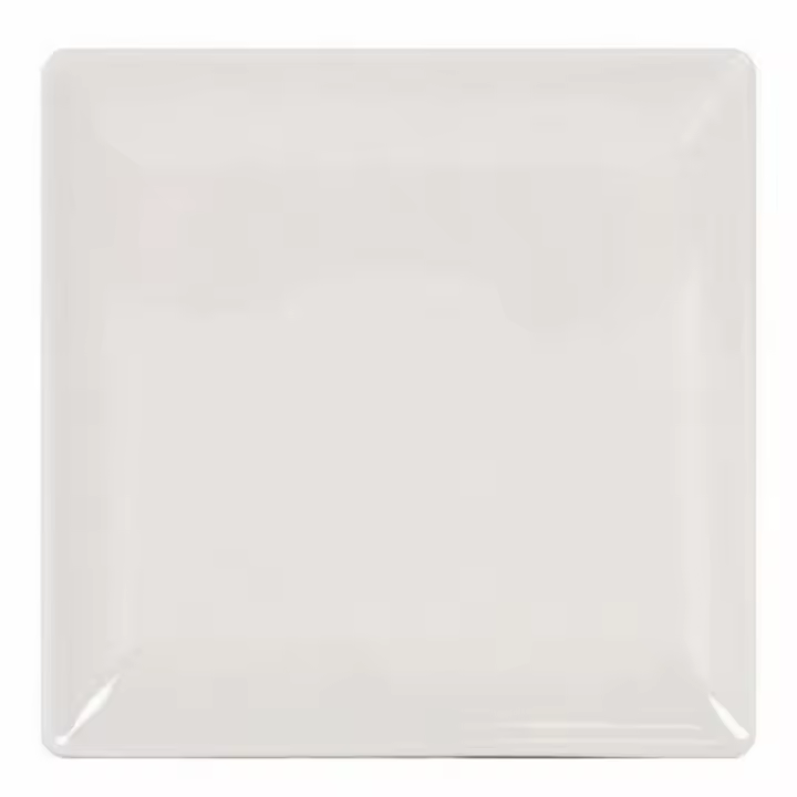 12 piezas Plato Llano La Mediterránea Elite Gres Marfil (21 cm) - 1