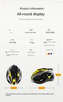 Casco De Bicicleta MTB Ajustable Para Hombres Y Mujeres Seguridad Deportiva Ciclismo Montaña Carretera Padded Hat Accesorios - details 2