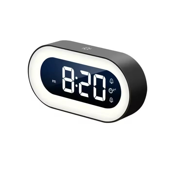 Reloj De Despacho Xiaomi Mijia Con Luz LED Musical Y Control Por Voz Regalo Para Niños Decoración De Mesa Para El Hogar - 1