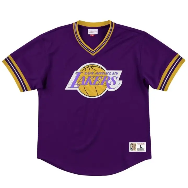 CAMISETA LAKERS MESH CREWNECK "NBA UNBEATEN" - MITCHELL & NESS Mitchell & Ness - 1